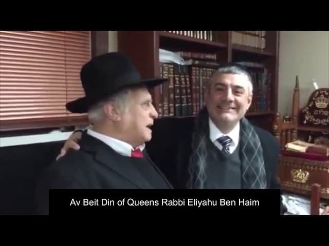 Rabbi Yosef Mizrachi Endorsed By The Greatest Rabbis