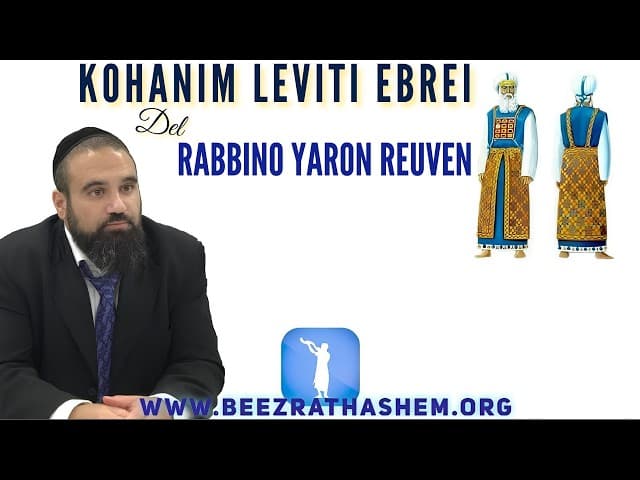 KoHanim Leviti Ebrei - MUSSAR Pirkei Avot (149)