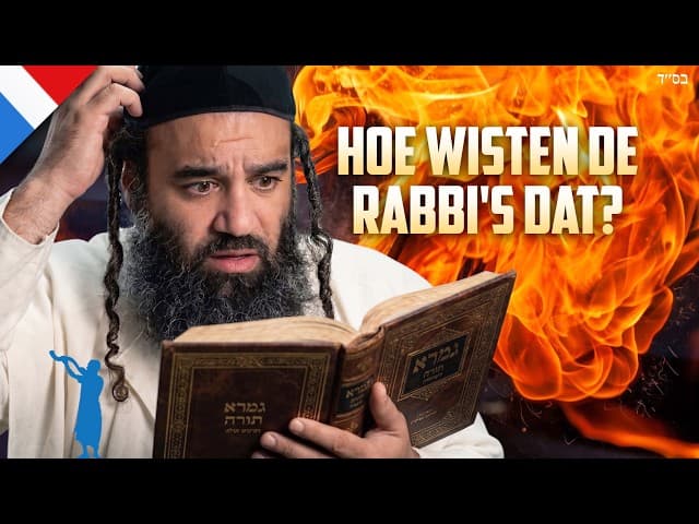 Hoe wisten de rabbijnen in de Talmoed over Gehinnom? Parasjat Korach