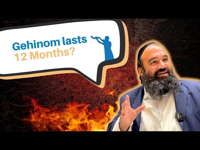 Does Hell/Gehinom only last for 12 months?