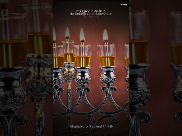 ¿Un no judío encendiendo la Janukía?