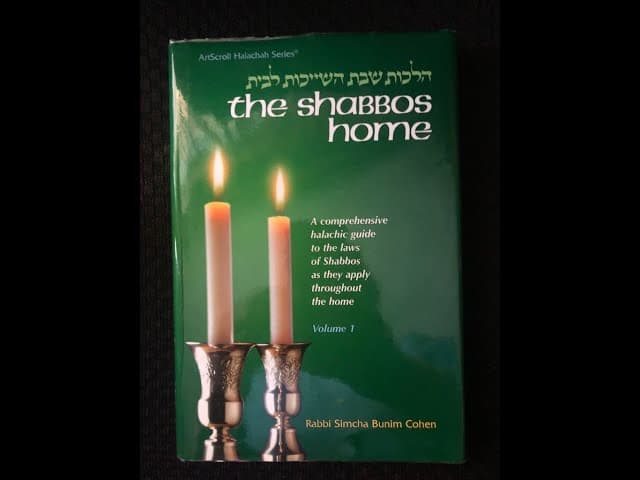 The Shabbat Home (Laws of Shabbat - 27)