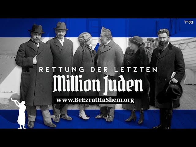 Rettung der letzten Millionen Juden im Holocaust.