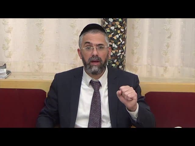 הרב שלמה שרביט - הלכות תשובה - סולח, ונוקם כנחש