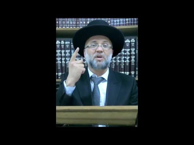 שיחה בענין מצות מזוזה הרב יוסף חיים מזרחי