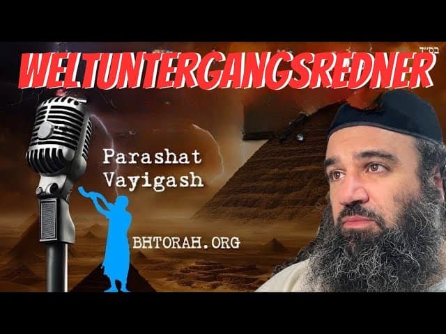 Weltuntergangsredner: Parashat Vayigash