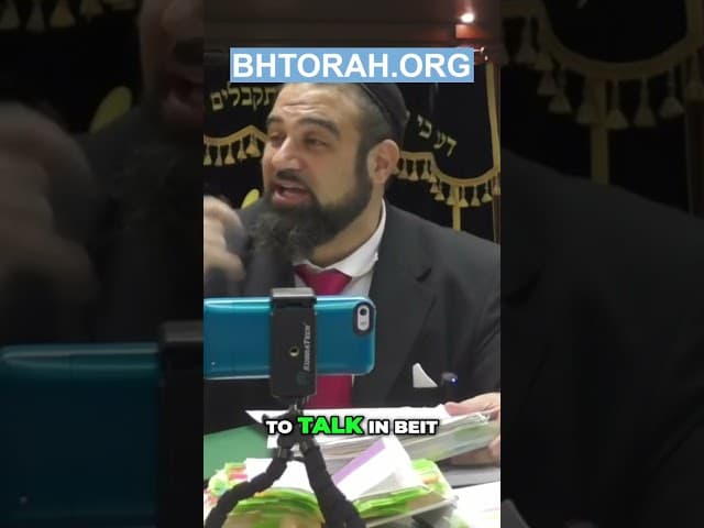 Why Talking in Synagogue Is a Major Sin Discover the serious consequences of engaging in