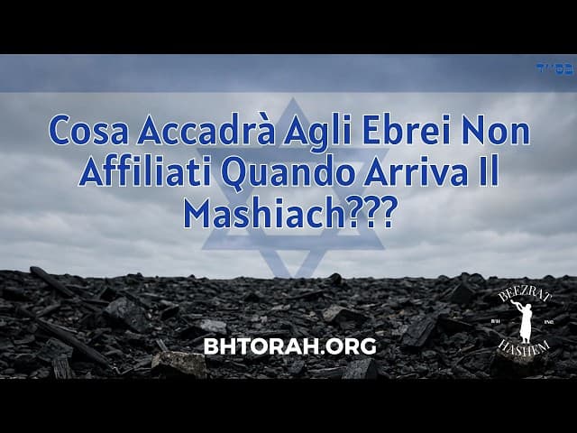 Cosa accadrà agli ebrei non affiliati?