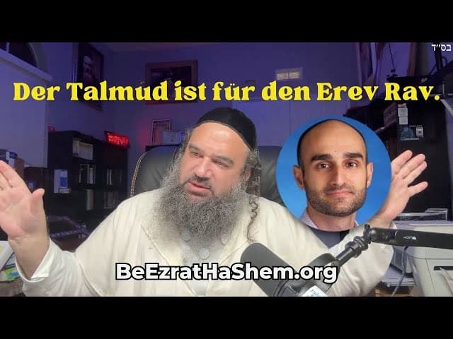 Die Wahrheit über Efraim Palvanov und Mayim Achronim