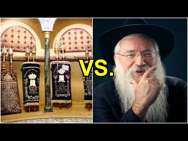 TORAH Vs Manis Friedman PART 1 w SHOCKING FOOTAGE (HEBREW SUBTITLE)