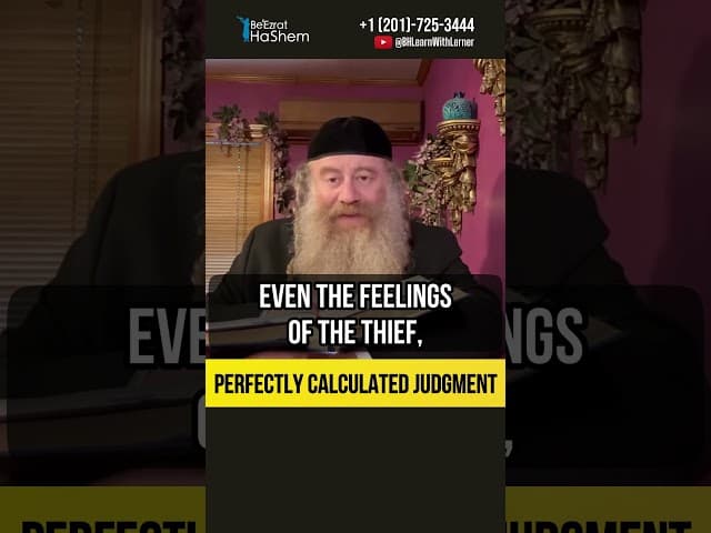⚖️ Perfectly calculated judgment #Torah #shorts