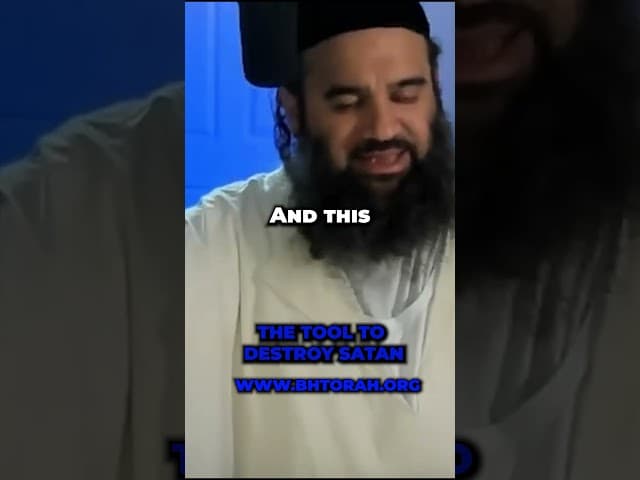tool to destroy the satan  #motivation #rabbiyaronreuven #inspiring #orthodoxjudaism #kiruv