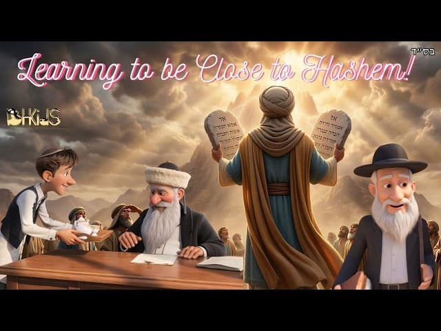 Clinging to HaShem🤝🔥 | TORAH FOR KIDS AI