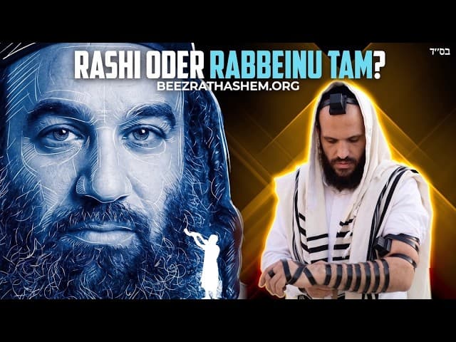 Wann sollte ein Jude Rabbeinu Tam-Tfillin tragen?