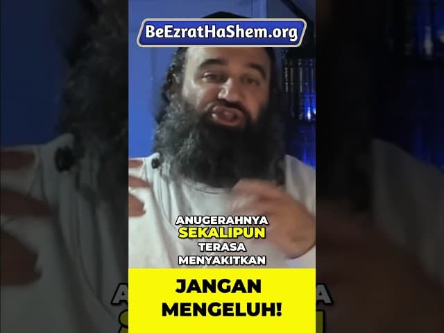 Saat Kehilangan Sesuatu, Ingat Ini #Torah #Yahudi #RabiYaronReuven