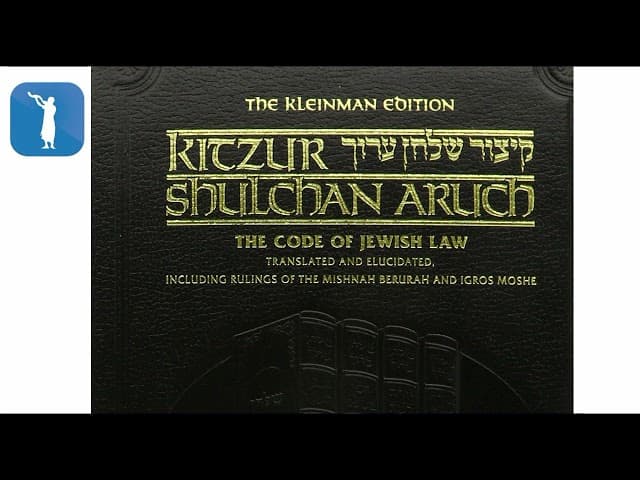 KITZUR SHULCHAN ARUCH -12