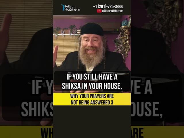3️⃣ Why your prayers are not being answered ❓ Hashem wants the best for you #shorts #torah