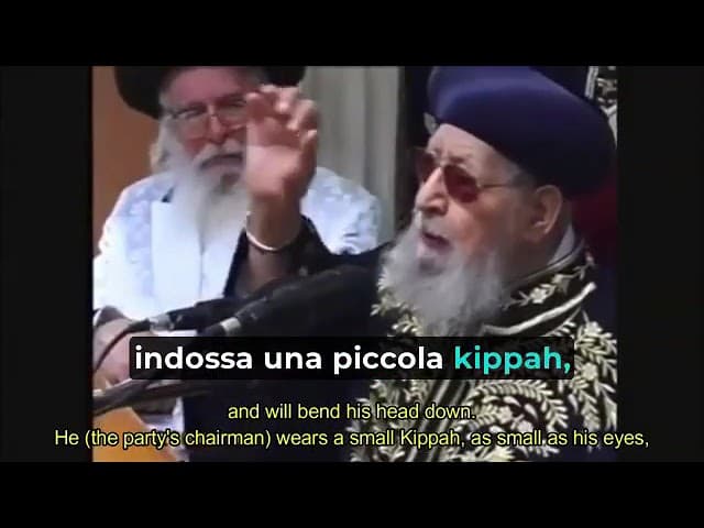 Rav Ovadia Yosef: Naftali Bennett e Yair Lapid sono NEMICI DELLA TORAH