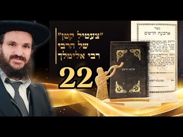 תורת החסידות שיעור 22