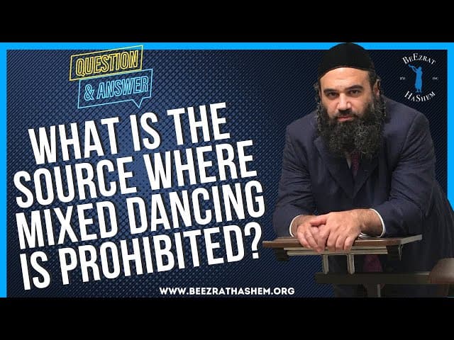 WHAT IS THE SOURCE WHERE MIXED DANCING IS PROHIBITED?