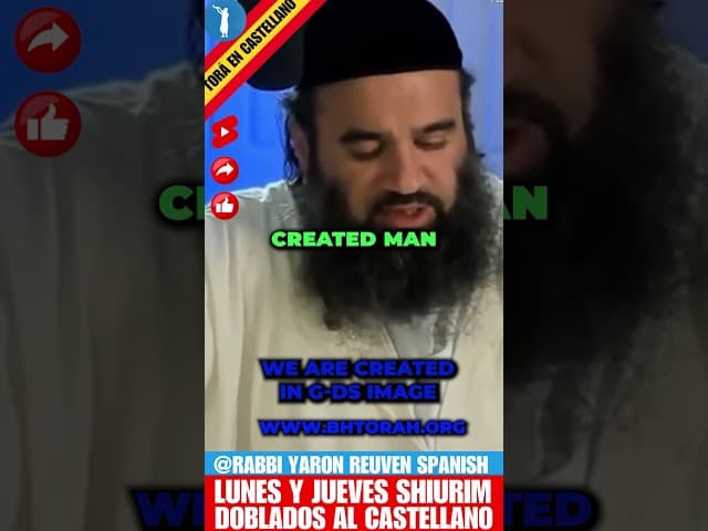 HaShem te creó a Su imagen - Un clip doblado al Castellano