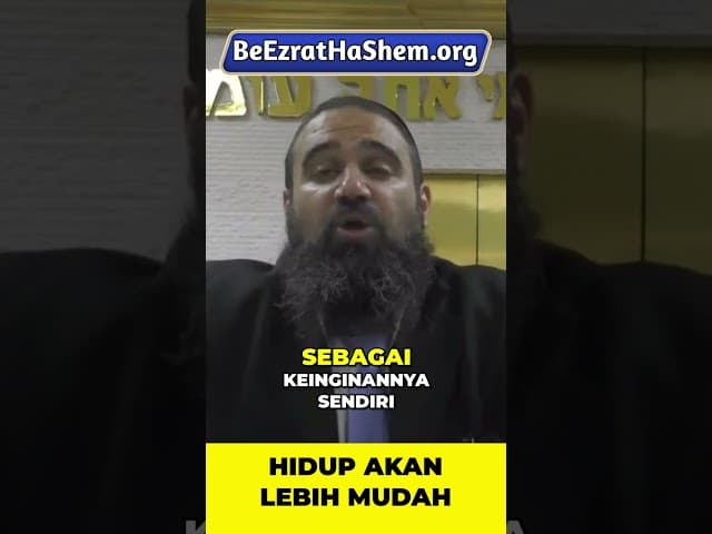 Hidup Jauh Lebih Mudah #Torah #Yahudi #RabiYaronReuven