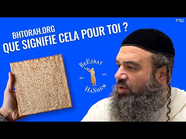 Pourquoi célébrons-nous Pessa'h ?