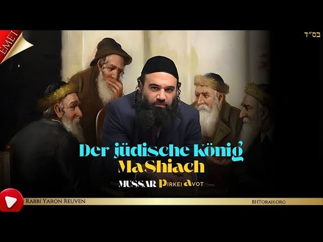 Der jüdische König MaShiach - MUSSAR Pirkei Avot