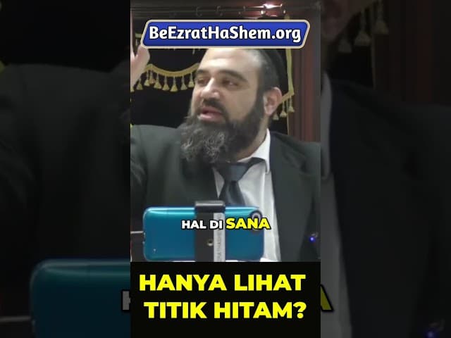 Kenapa Kita Lebih Mudah Melihat Keburukan daripada Kebaikan #Torah #Yahudi #RabiYaronReuven