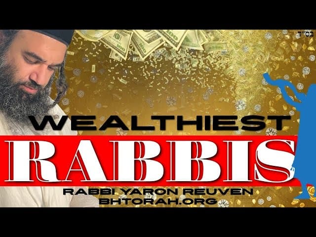 EMOR: Wealthy Rabbi | STUMP THE RABBI (231)