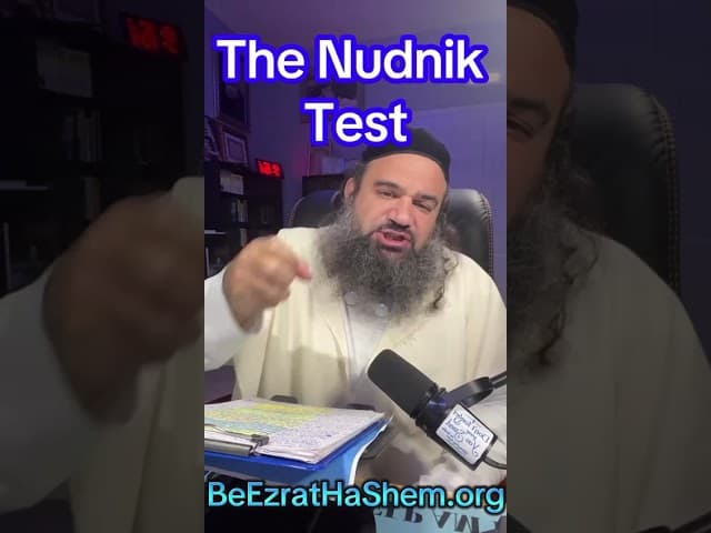 The Nudnik Test