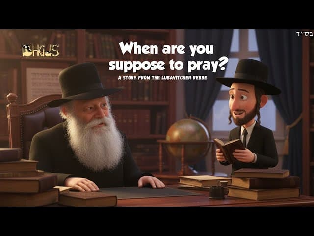 When are you suppose to pray | TORAH FOR KIDS AI