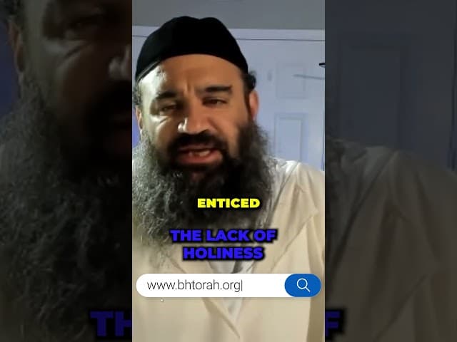 The Lack of Holiness #Shorts #judaism #Jewish #rabbiyaronreuven #God #Torah #Motivation