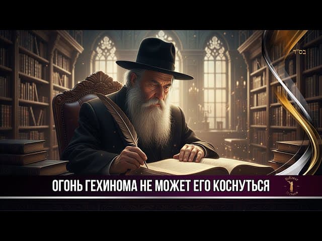 Огни Геенны не касаются его.