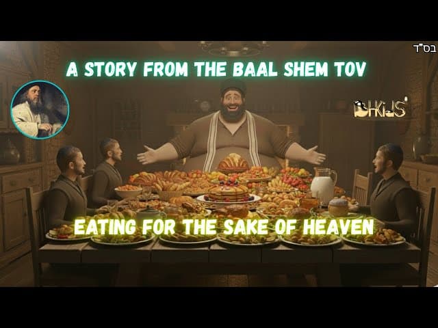 Eating for the Sake of Heaven | TORAH FOR KIDS AI