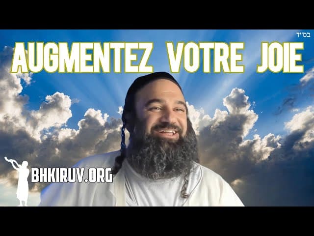 Here's the translation:

Secret juif pour accroître votre joie en Adar