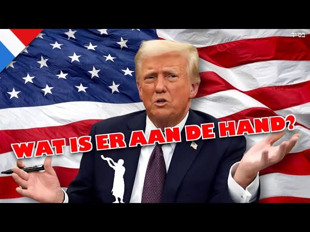 Wat is er vandaag met Donald Trump aan de hand?