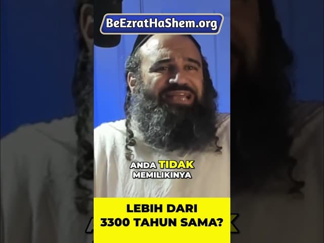 Apakah Torah Kita Masih Asli? #Torah #Yahudi #RabiYaronReuven