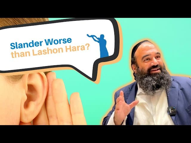Is Rechilut (Slander) worse than Lashon Hara (Evil Speech)?
