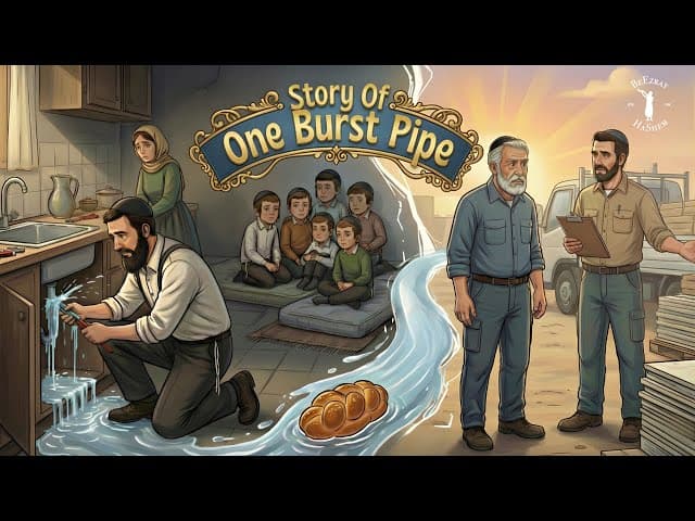 💦 Story of one burst pipe #Torah