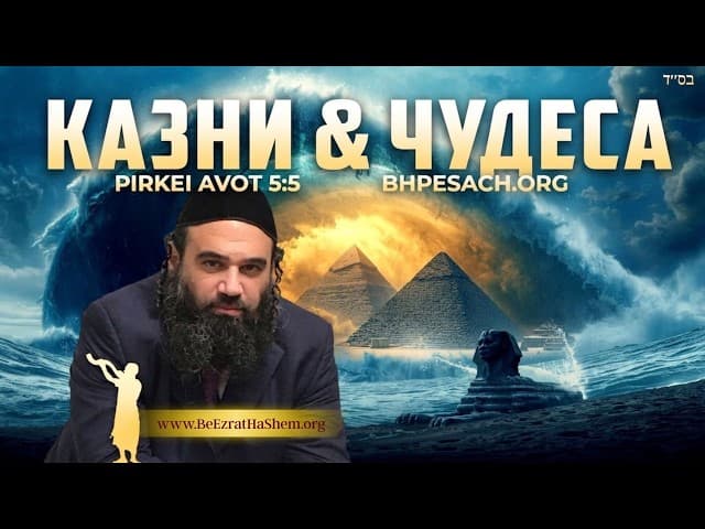 Казни и чудеса исхода из Египта (Пиркей Авот 5:5) | Раввин Ярон Реувен