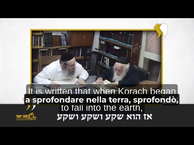 Rav Kanievsky Ha Parlato di Gehinnom