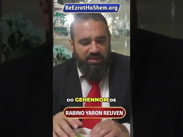 Um Pequeno Erro que Destrói a Vida #Torá #Judeu #RabinoYaronReuven