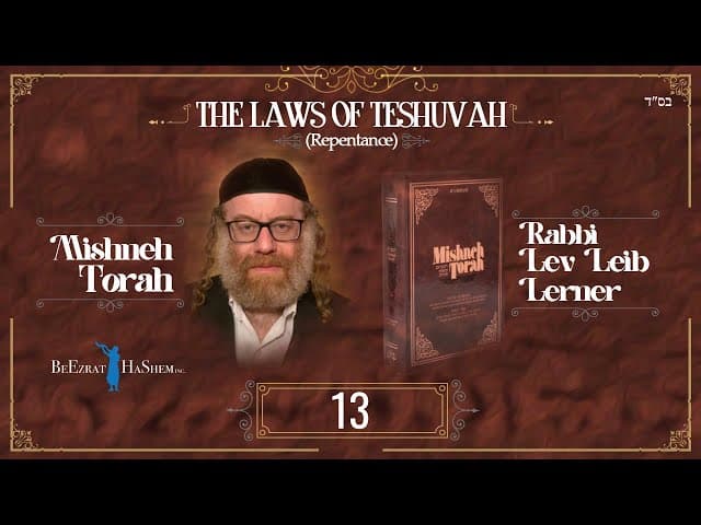 Minim, Epicursim & Apostates -- The Laws of Teshuvah (13)