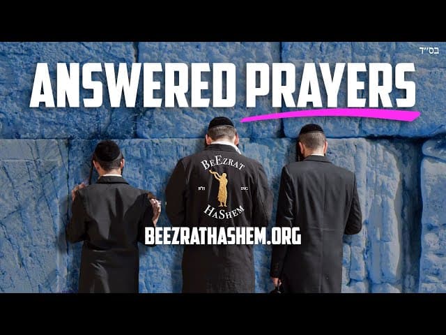 The Secret To Getting Your Prayers Answered On Pesach
