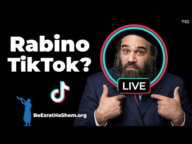 Por que este rabino está no TikTok?
