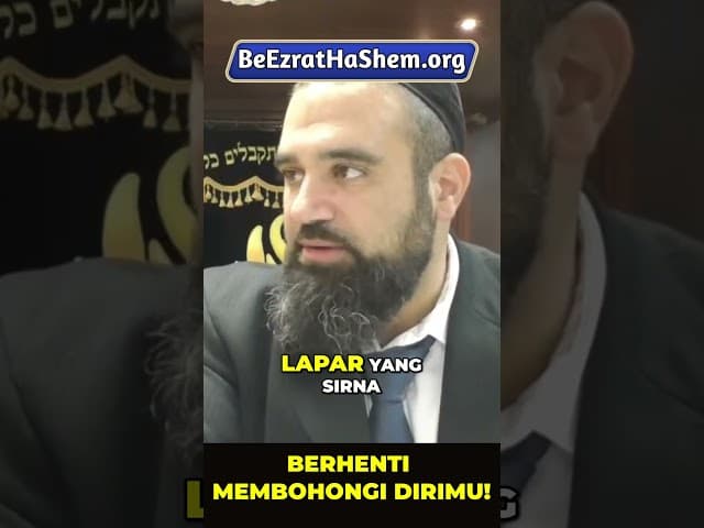 Kita Mengira Itu Cinta, Torah Menyebutnya Nafsu #Torah #Yahudi #RabiYaronReuven