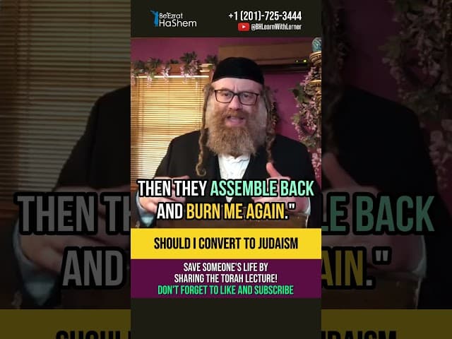 Should I convert to Judaism?⚡Seance of Targum Onkelos #shorts #torah