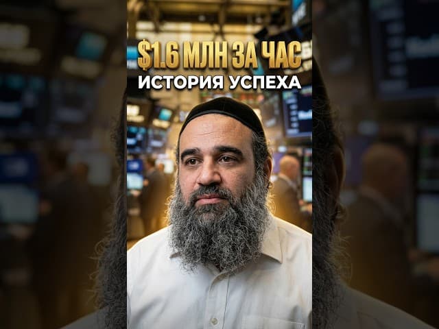 Как миллионер с Уолл-стрит вернулся к Торе