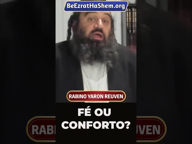 Todos nós amamos HaShem… até chegar um teste real #Torá #Judeu #RabinoYaronReuven